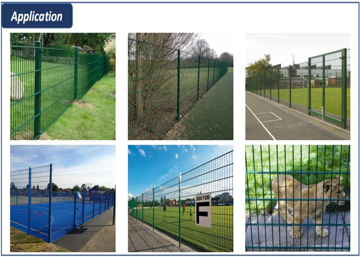 High strong security 868/656 fence panel for home and garden