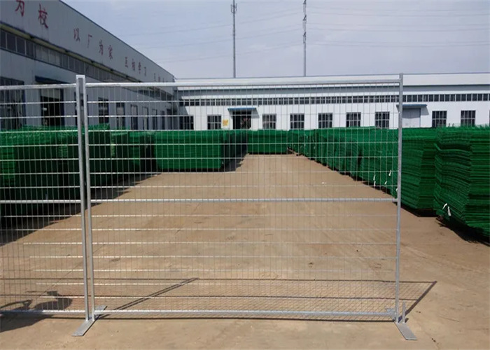 Canada Used Construction Site Temporary Galvanized Steel Fence