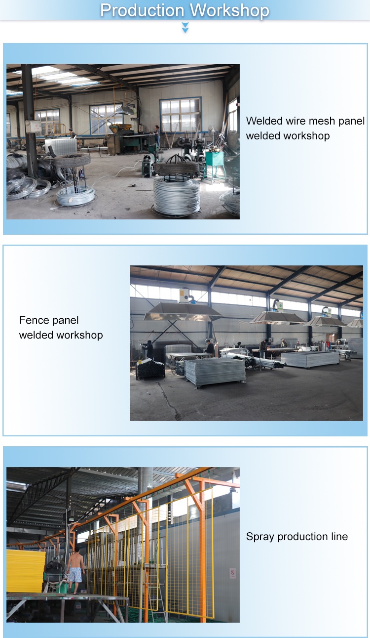 Galvanized Canada Temporary Construction Fence Panels Hot Sale