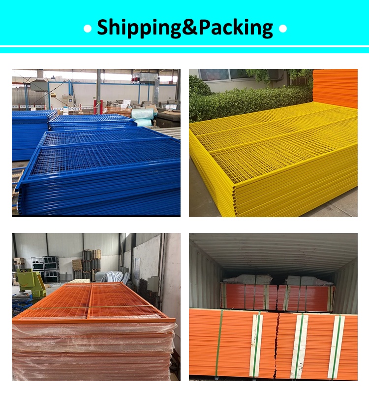 Canada High Strength And Durability Standard Temporary Fence Panels