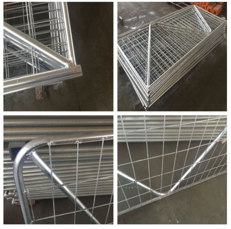 I / N / V stay galvanized iron field gate / hot sale wire mesh farm gate