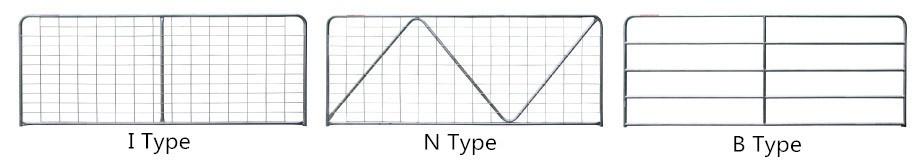 Australia Style N Style Galvanized Metal Farm Gates For Sale