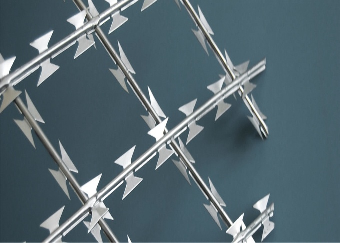 Welded razor wire mesh Security fence 4