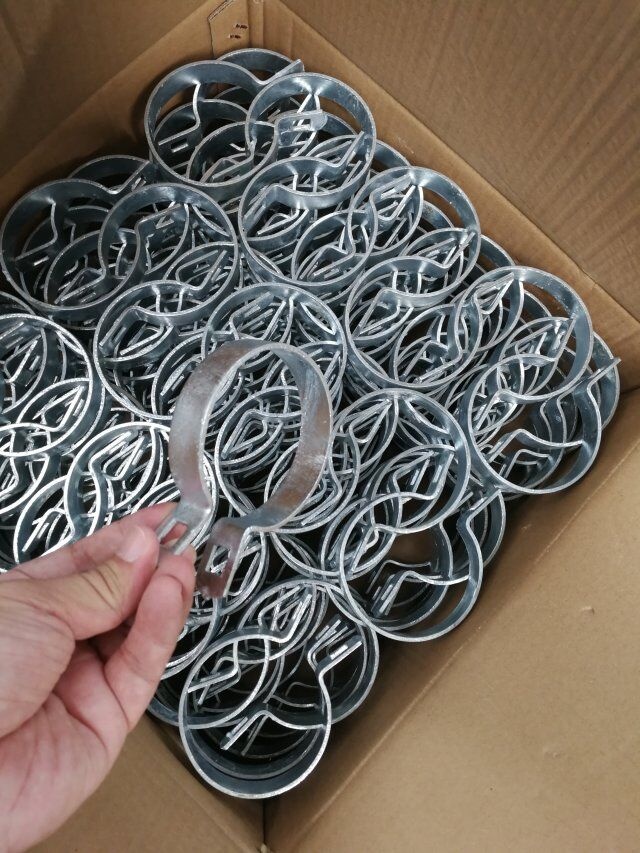 Galvanized CYCLONE FENCE Chain Link Fencing 55mm For Garden Residential 12