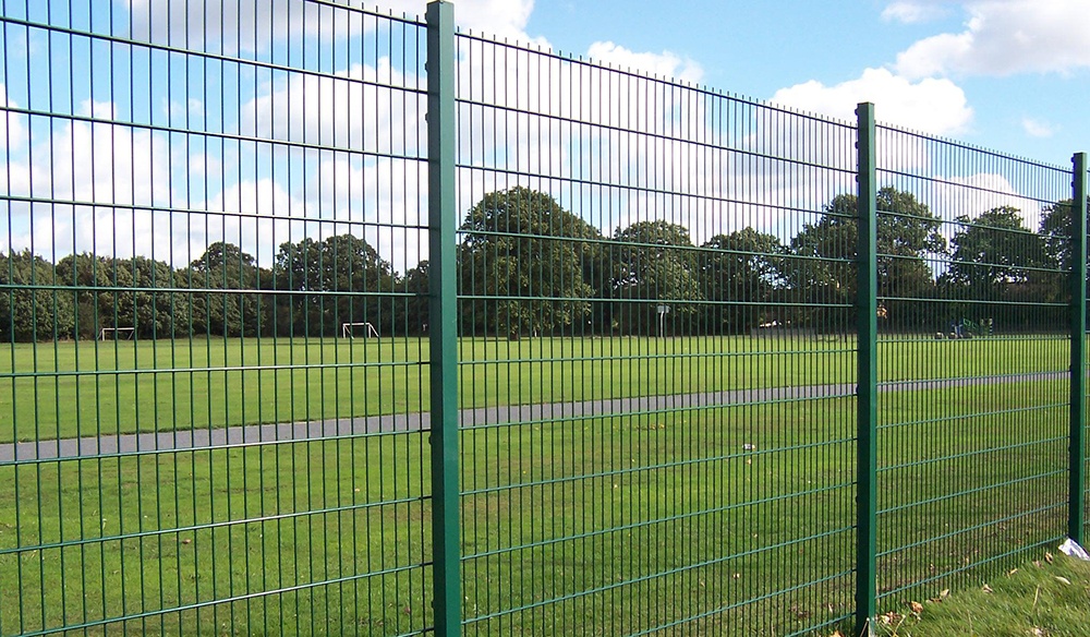 double horizontal wire 868 security fence 1