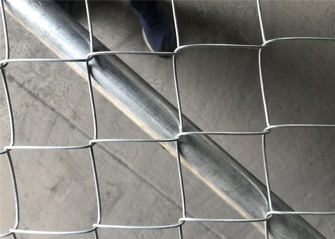 6'x12' temporary construction fence panels  1⅗"(40mm) *15ga thick /1.8mm wall HDG 366gram/SQM 1