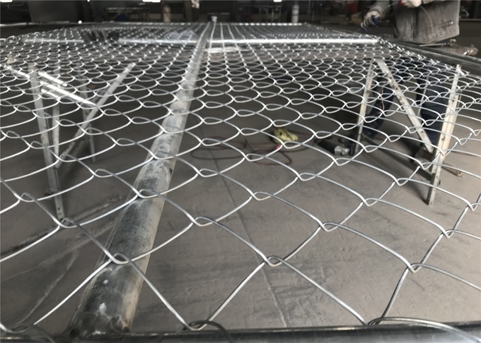 6'x12' temporary construction fence panels  1⅗"(40mm) *15ga thick /1.8mm wall HDG 366gram/SQM 2