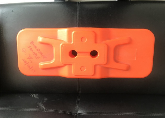 620mm x 230mm x 130mm parallel hole temporary fence HDPE foot UV finished 0