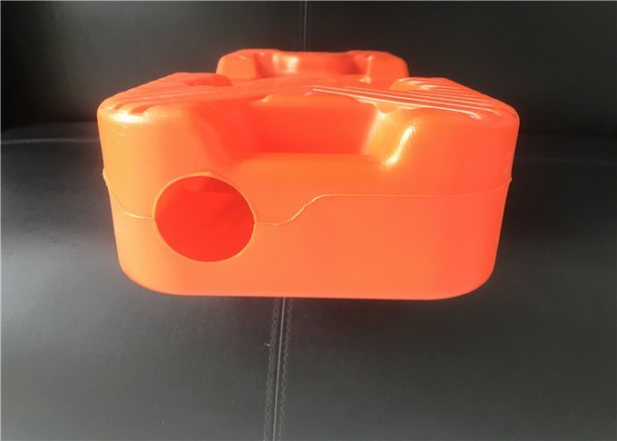 620mm x 230mm x 130mm parallel hole temporary fence HDPE foot UV finished 3