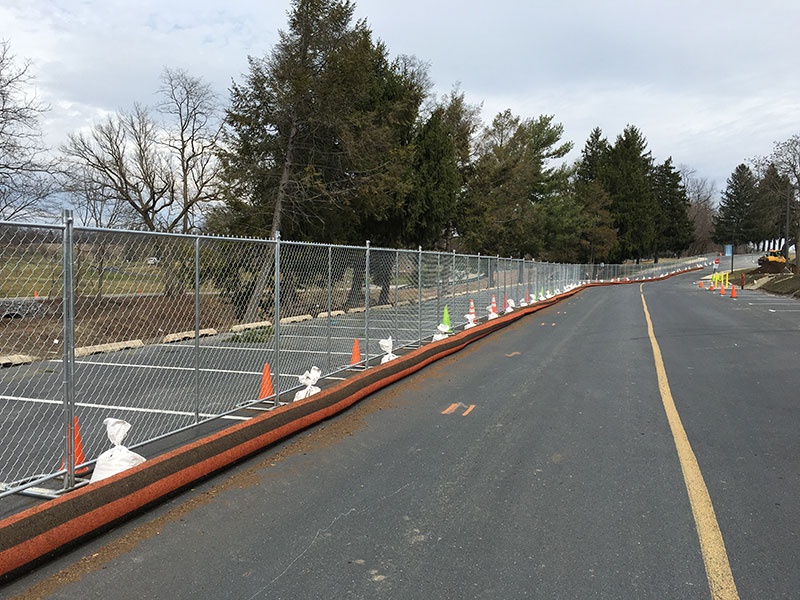 American Galvanized Used Temporary 6 x 10 Chain Link Fence Panels