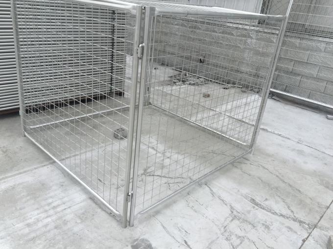 4mm Hot Dipped Galvanized Rubbish Cage Metal Garbage Cage Tube 32mm*1.5mm