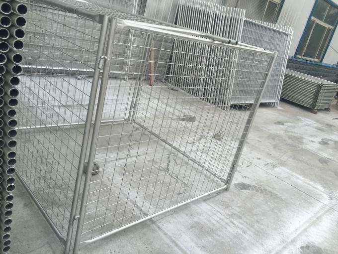 4mm Hot Dipped Galvanized Rubbish Cage Metal Garbage Cage Tube 32mm*1.5mm