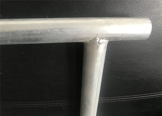 Temporary Chain Link Fence Panels  6'Height X 14' Width  35mm wall thickness 1.5mm Mesh 2.5" x 2.5" diameter 11.5ga 4