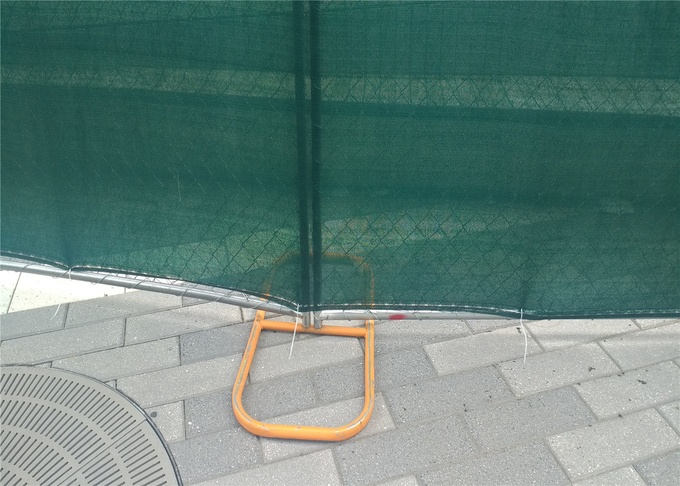 Temporary Chain Link Fence Panels  6'Height X 14' Width  35mm wall thickness 1.5mm Mesh 2.5" x 2.5" diameter 11.5ga 5