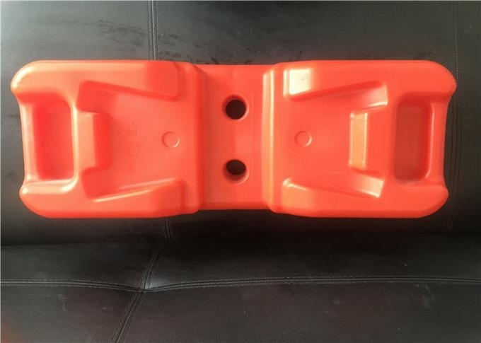 Classcial Temporary Fence Base 600 x 220x150mm suit 32mm post Available customized logo onto base