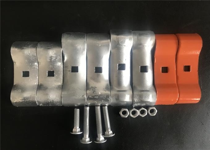 90mm/3.5" center distance temporary fencing clips suit OD25mm OD28mm OD32mm OD40mm OD42mm tube