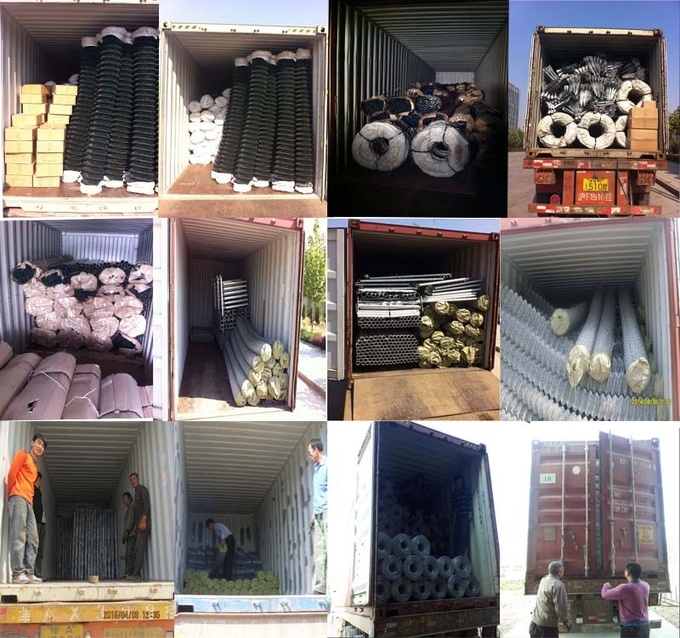 Wholesale chain link fence price, used chain link fence for sale factory