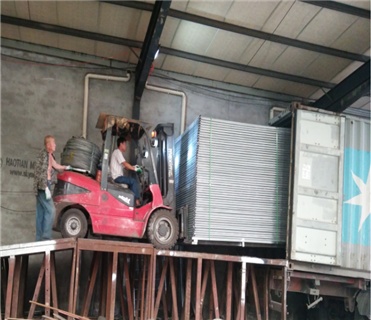 NZ Orage Color Powder Coated Chain Wire Mesh Of Rubbish Cage 11