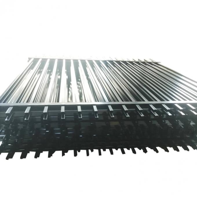 POWDER coated tubular fence panels Hercules Security Fence panels