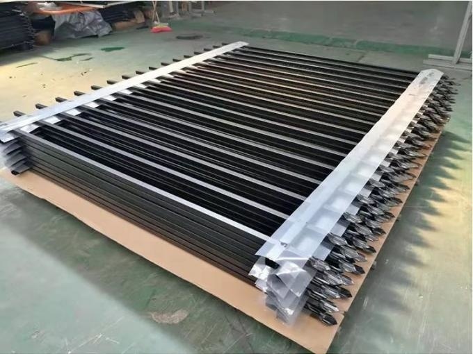 POWDER coated tubular fence panels Hercules Security Fence panels