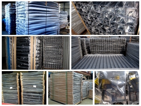 POWDER coated tubular fence panels Hercules Security Fence panels