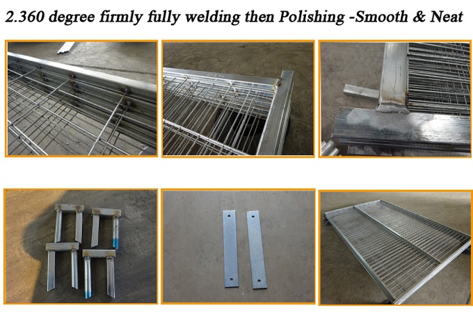 Hot sales red canada temporary fence panel