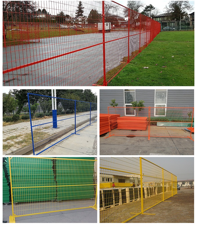 Cheap PVC Coated Canada Temporary Fence