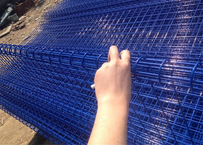 Q195 PVC coated Welded Double-lap fence/Double Circle Wire Fence with factory price Made In China ,High Quality 1