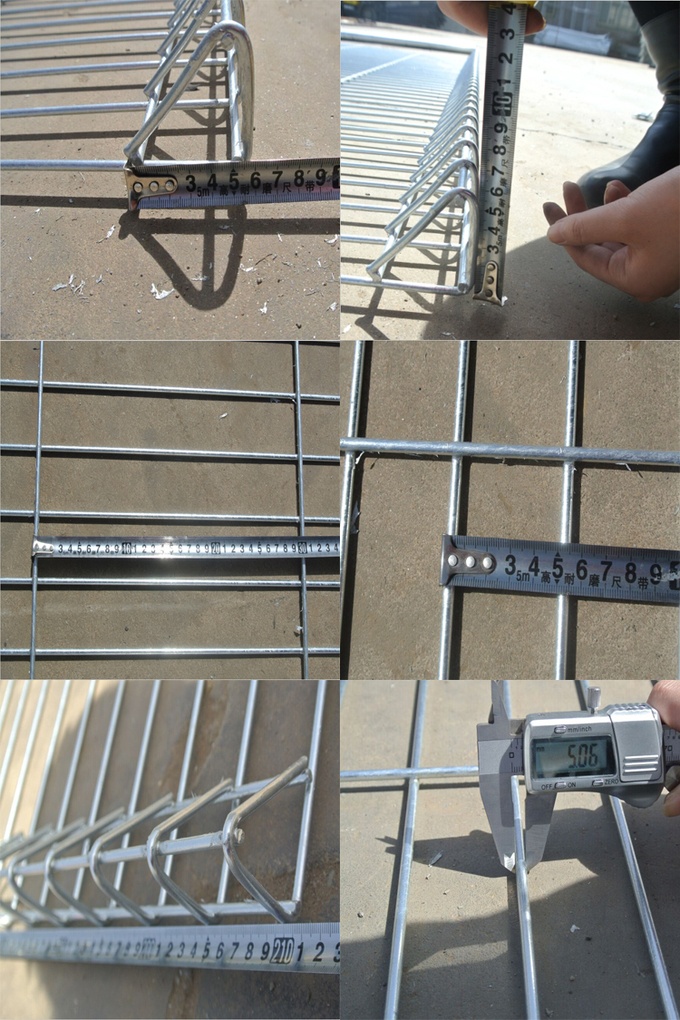 Alibaba.com hot dipped galvanized BRC welded mesh panel fencing, roll top fence, decorative public park fence