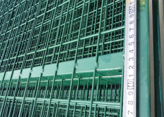 weld wire canada standard construction fence 6'x10' mesh 3'x12' diameter 9 gauge interpon powder coated RAL5005 3