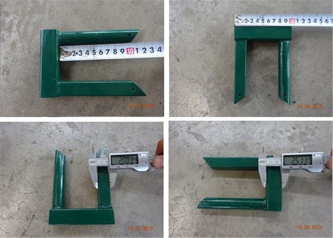 6'x10' powder coated temp construction fence panels mesh 2"x4" 50mm*100mm*8.5ga/3.8mm  outer frame 1"/25mm x 1.5mm thick 7