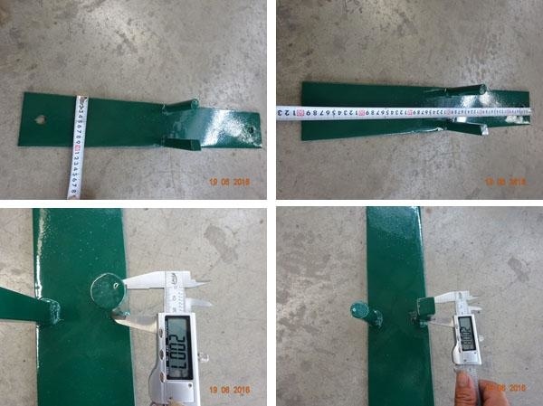 Canada Temporary Steel Fencing , Wire Fencing Panels 20*1.2mm Rail