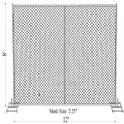 Temp Chain Link Fence Panels: Factory Price