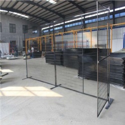 Temporary Construction Fence for Secure Sites
