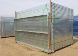 6x10 Galvanized Temporary Fence Panels:  Strength Durability BM