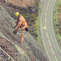 Rockfall Netting Solutions by BMP - Secure Your Slopes Today